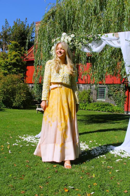 Organza Maxi Skirt - Daylight 
