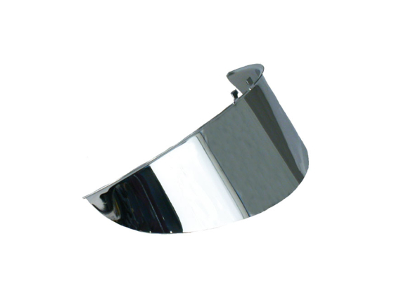 Smooth headlamp visor. 7". 