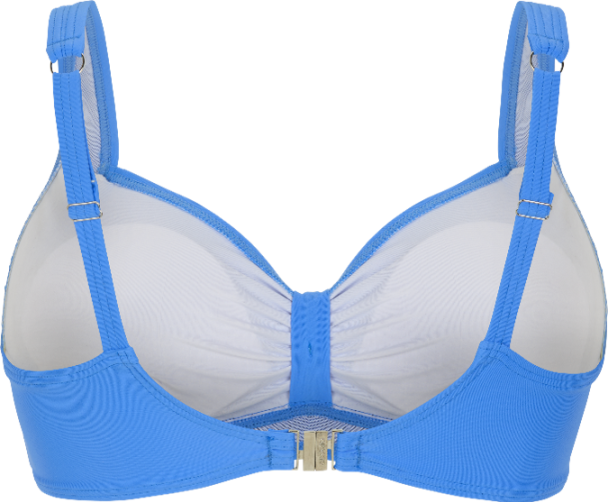 Capri kanters spileløs topp, Ibitza blue - Image 3