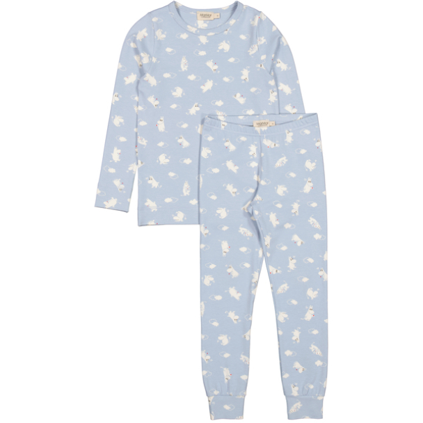 Pysjamas Modal Smooth - Blue Moomin - Image 1