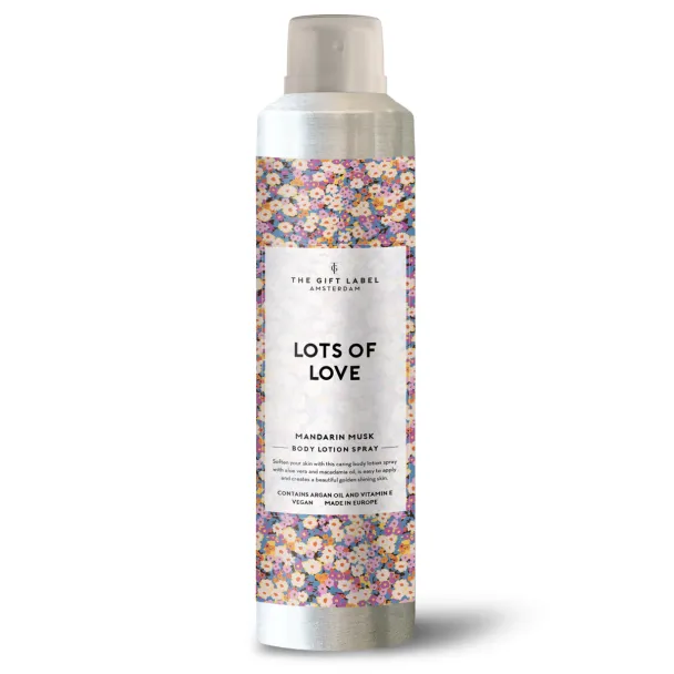Body Lotion Spray, Lots Of Love