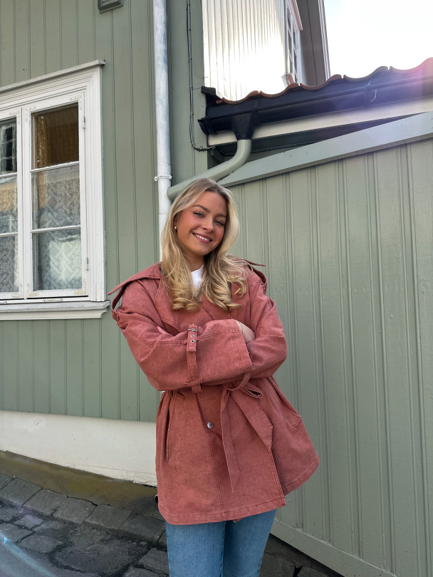 Zopa Trenchcoat - Rose Powder  - Image 2