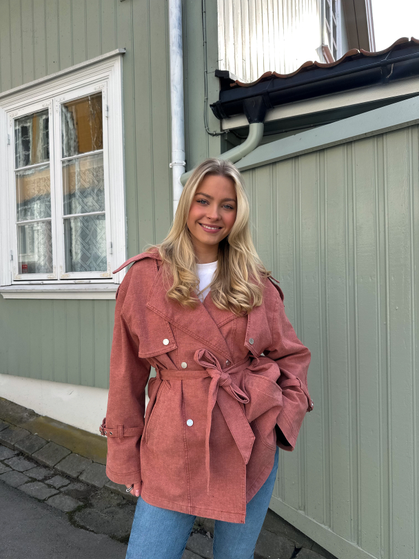 Zopa Trenchcoat - Rose Powder  - Image 3