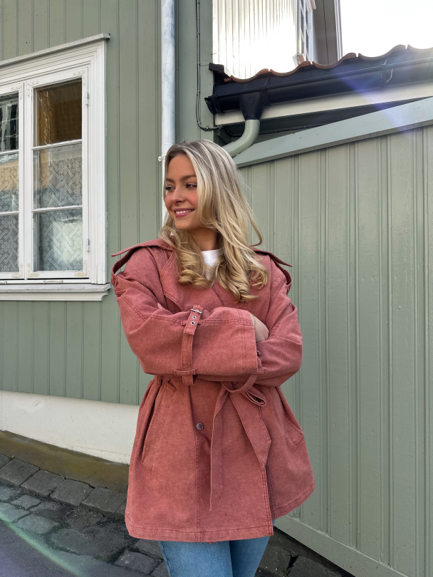 Zopa Trenchcoat - Rose Powder  - Image 4