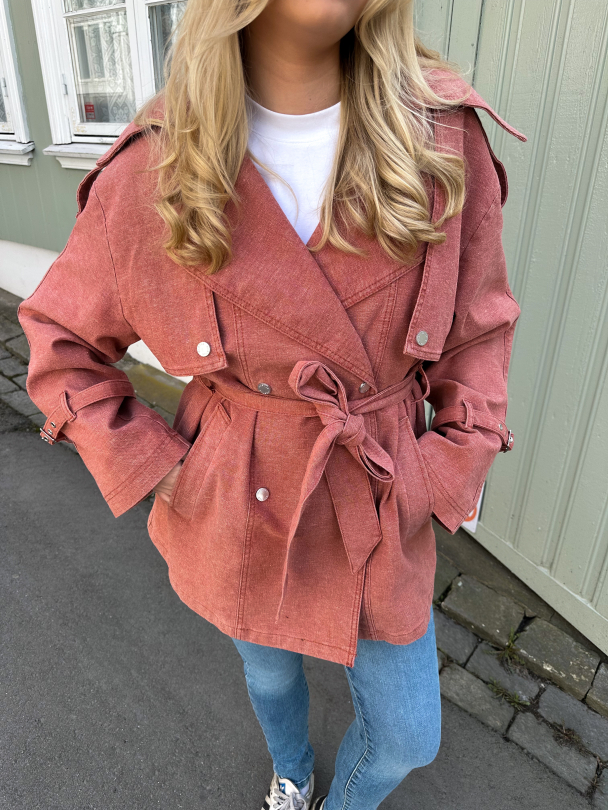 Zopa Trenchcoat - Rose Powder  - Image 1