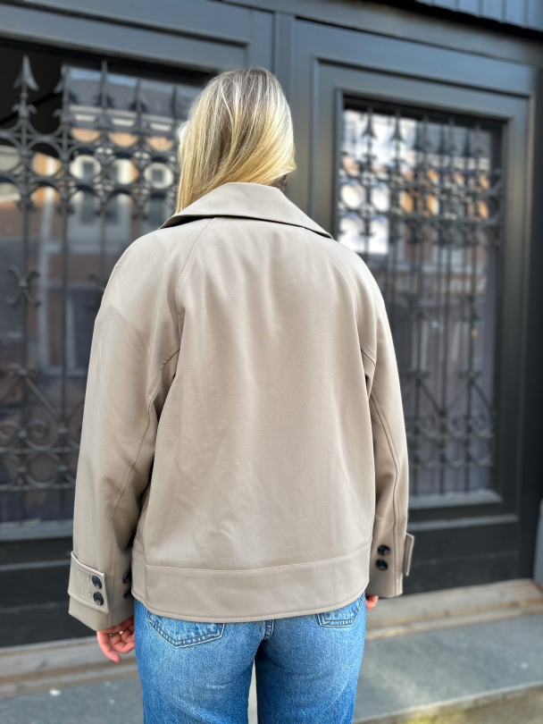 Silvie Trench Jacket - Fallen Rock  - Image 2