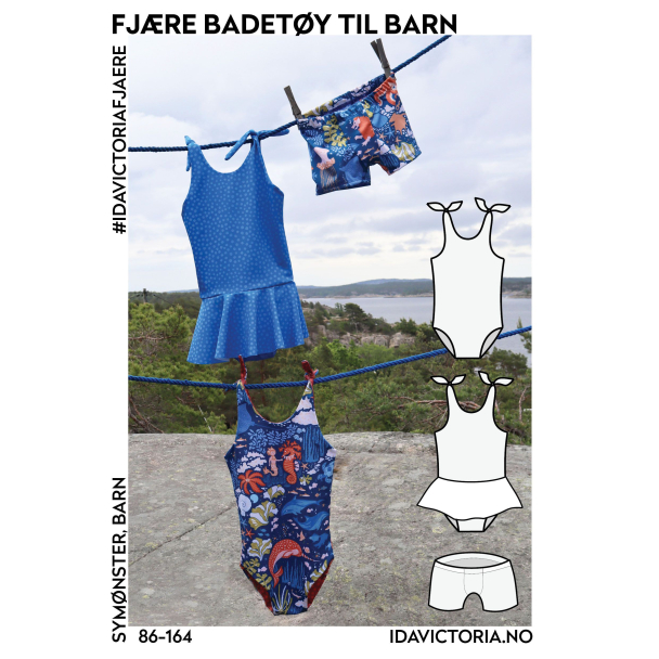 Fjære badetøy til barn - Image 1