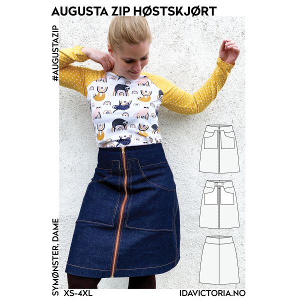 Høstskjørt Augustazip - Image 1