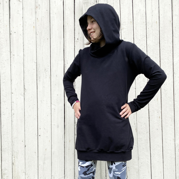 Kiddie Hoodie, lang & kort - Image 8