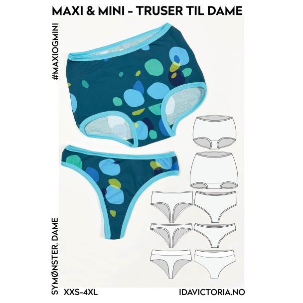 Maxi & Mini, truser til dame - Image 1
