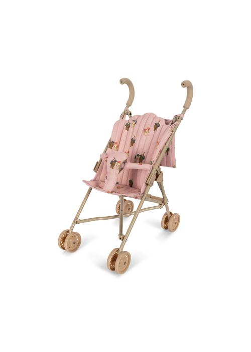 Konges Sløjd | Doll Stroller - Bow Kitty Pink