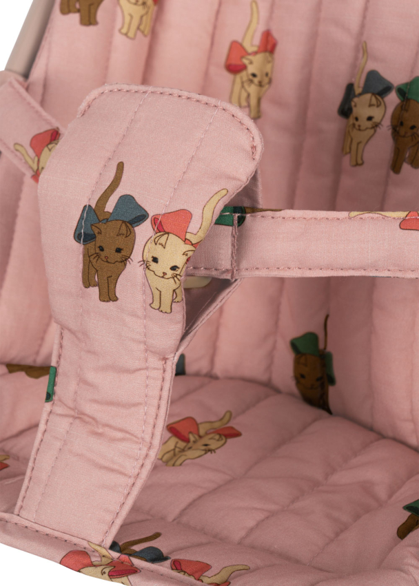 Doll Stroller - Bow Kitty Pink - Image 3