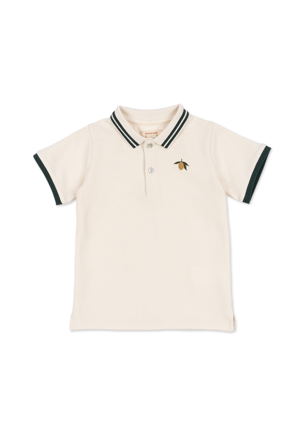 Florian Polo Shirt - Antique White - Image 1