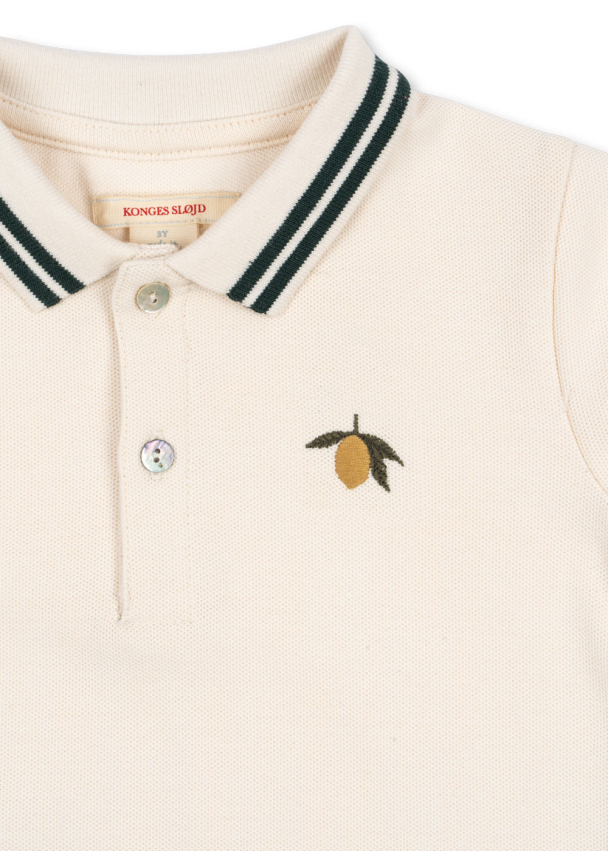 Florian Polo Shirt - Antique White - Image 3