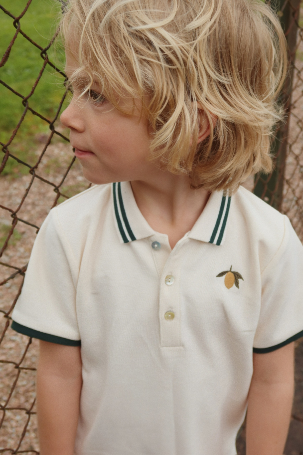 Florian Polo Shirt - Antique White - Image 4