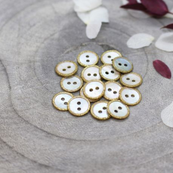 Glorie Glitter Mustard