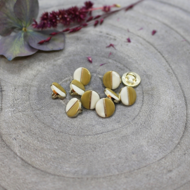 Wink Hvit/sennepsgul