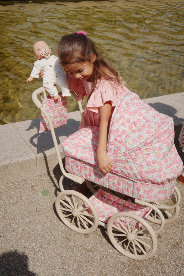 Minnie Doll Pram - Rose Anglaise - Image 4