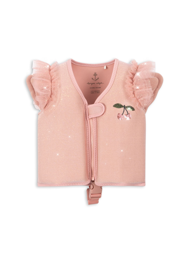 Konges Sløjd | Piper Swim Vest - Powder Pink - Image 1