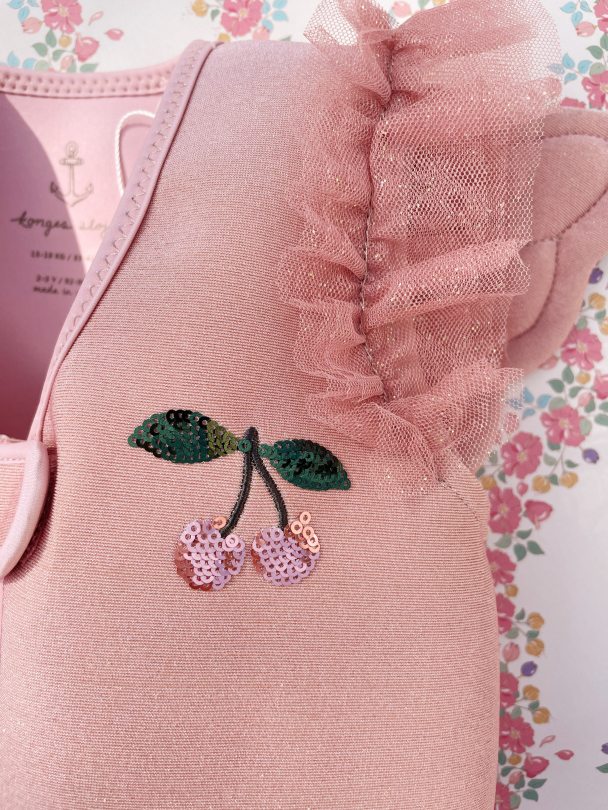 Konges Sløjd | Piper Swim Vest - Powder Pink - Image 4