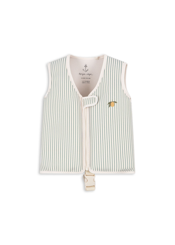 Konges Sløjd | Ellis Swim Vest - Tea Stripe - Image 1