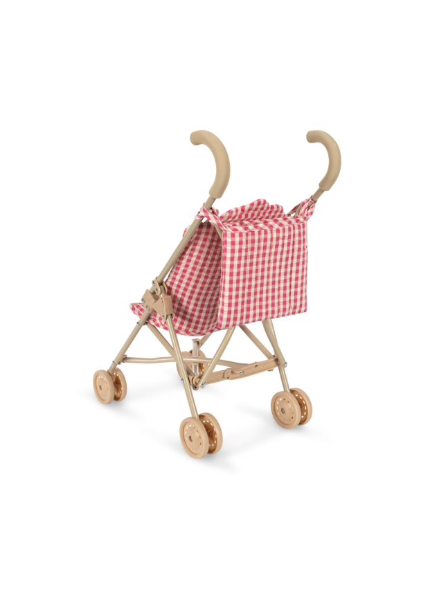 Cheeky Doll Stroller - Bubblegum Check - Image 2