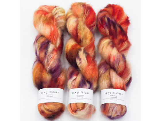 FLUFFY MOHAIR Natural woman