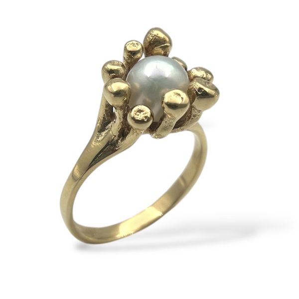 Klosterfoss Vintage - Perle ring 585