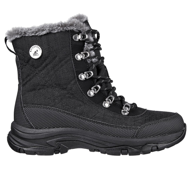 Skechers Womens Trego - ColdBlues waterproof vinterstøvel - Image 3