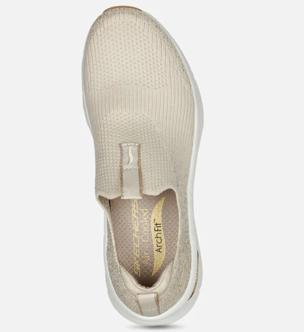 Skechers Arch Fit Deluxe-Glimmer Dust slip on sneakers - Image 4