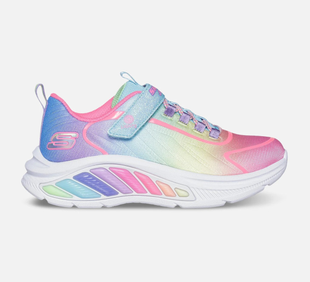 Skechers S Lights - Rainbow Cruisers blinkesko - Image 1