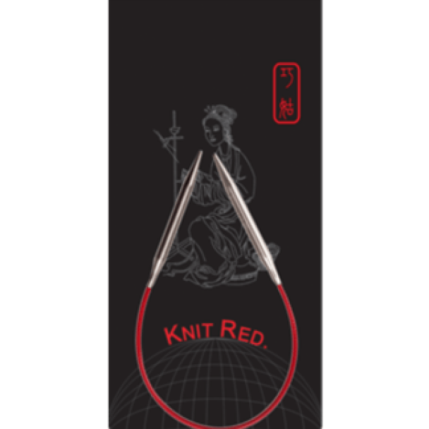 Knit red - 23 cm