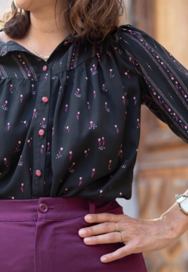 Bloom Every Day - Black Stripes - Image 2