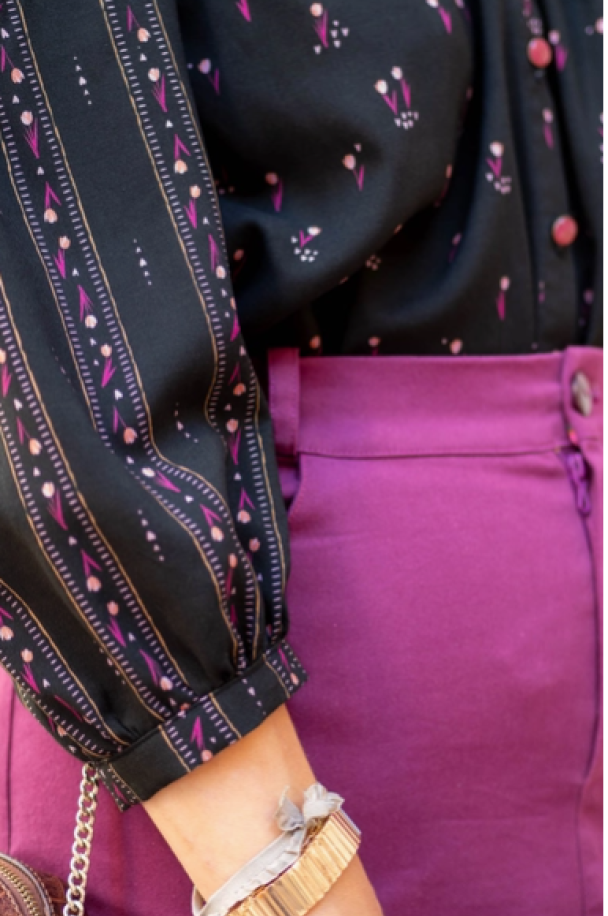 Bloom Every Day - Black Stripes - Image 3