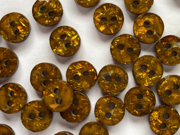 Sparkly Gingery Brown