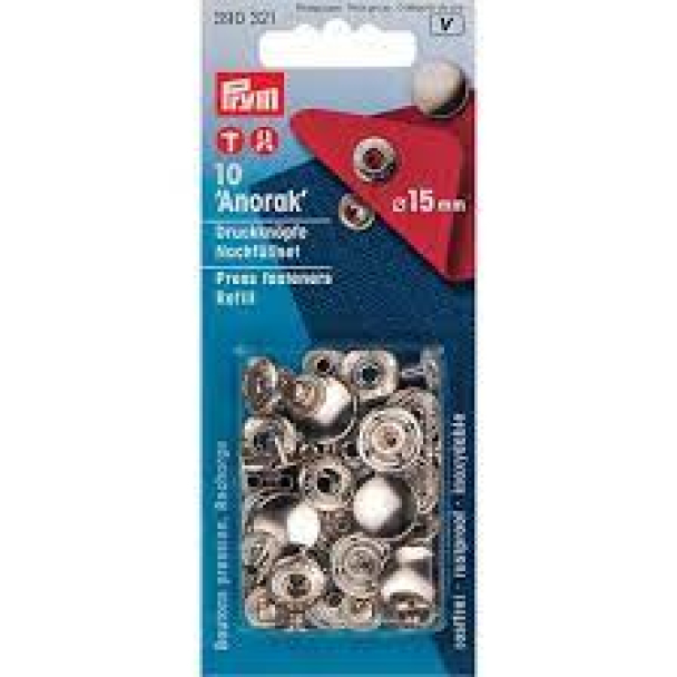 Trykknapper Anorakk Refill