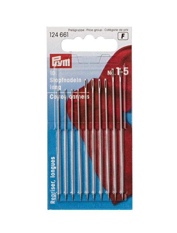 Stoppenåler no. 1-5