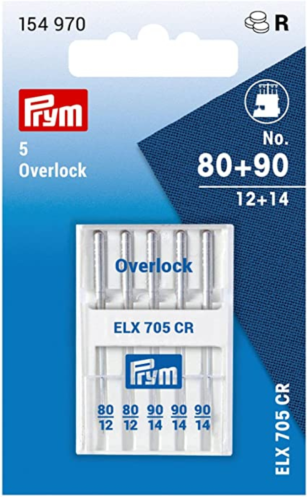 Symaskinnåler - overlock ELx705 crom