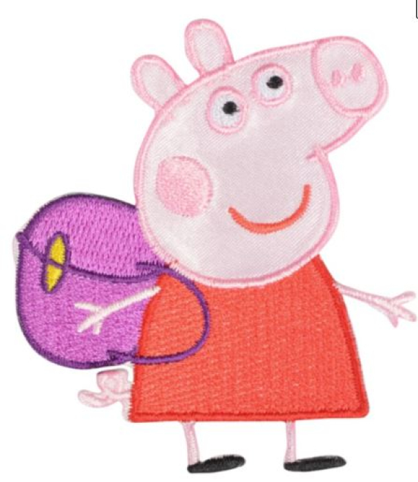 Strykelapp - Peppa Gris