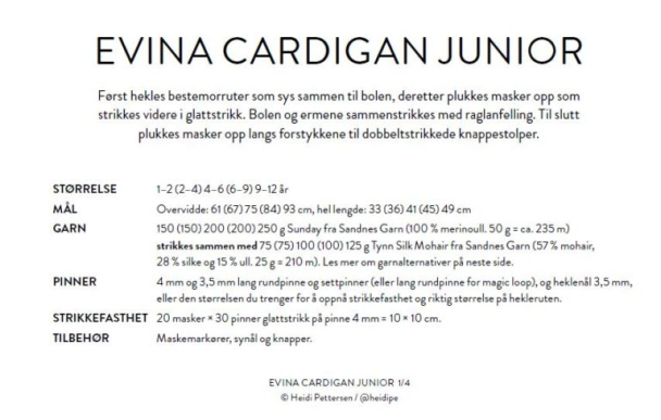 Evina Cardigan - barn - Image 3