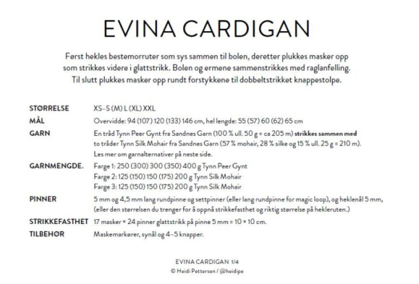 Evina Cardigan - voksen - Image 3
