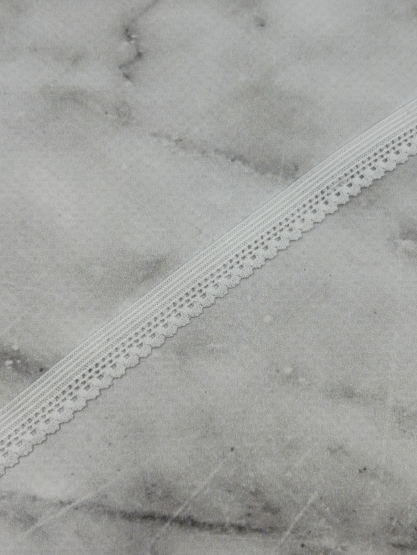 Kantelastikk / blondeelastikk