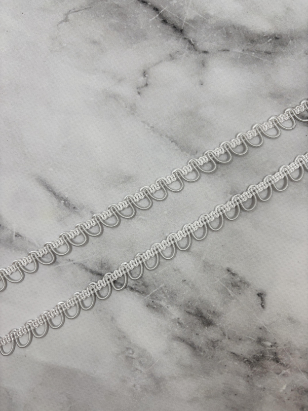 Knapphullsbånd - hvit - Image 2