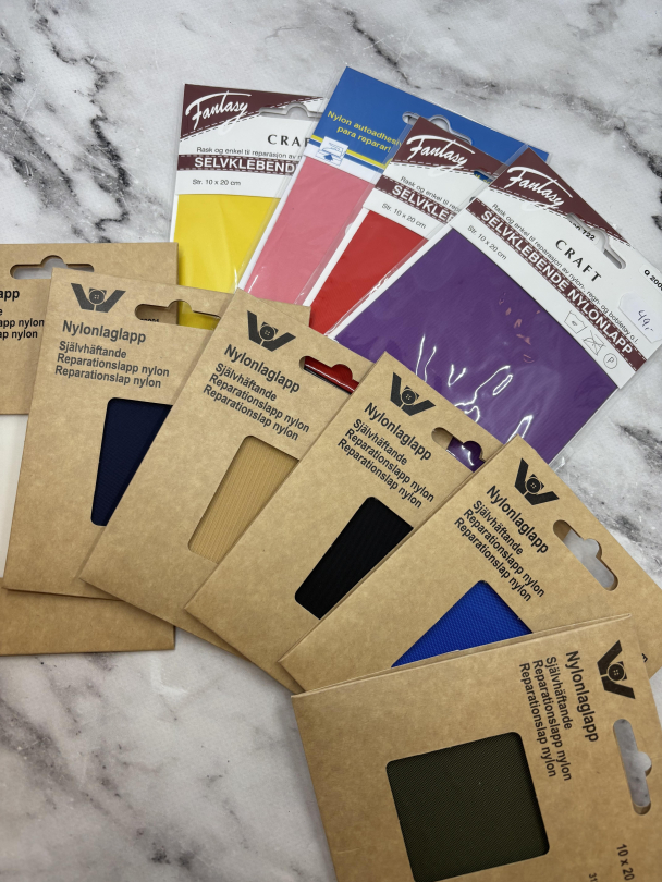 Selvklebende nylonlapper - Image 1