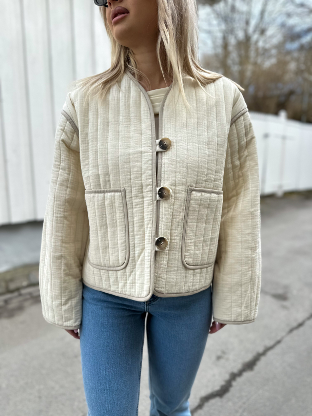 Linn Quilted Jacket - Birch  - Image 1