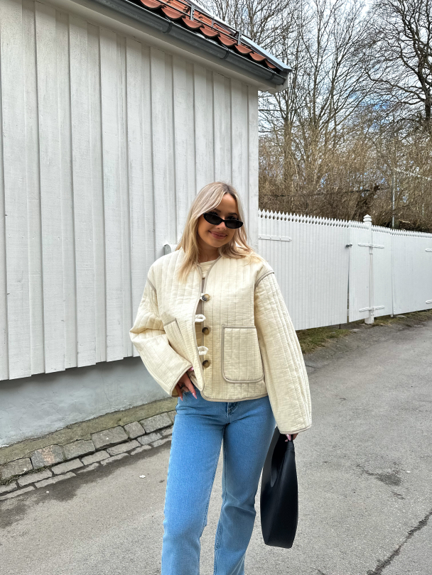 Linn Quilted Jacket - Birch  - Image 6