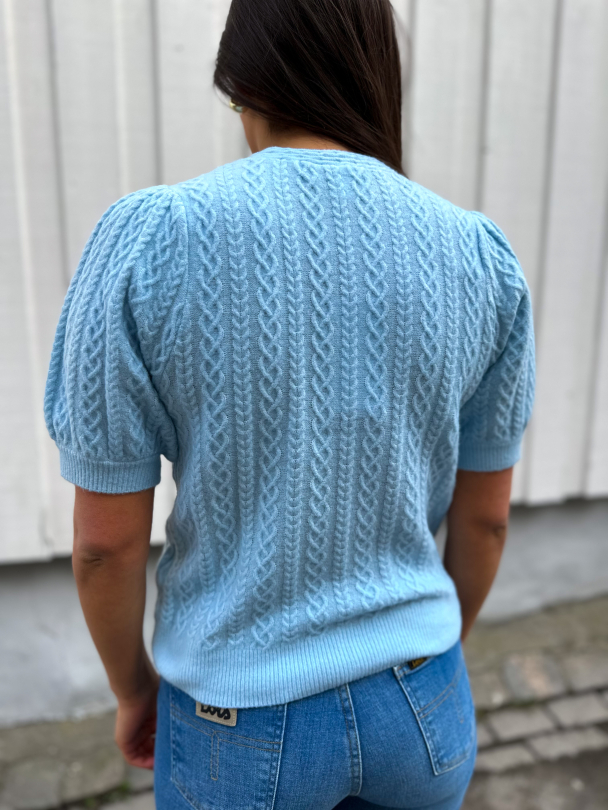 Clara 2/4 Knit Pullover - Clear Sky - Image 2