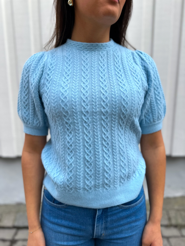 Clara 2/4 Knit Pullover - Clear Sky - Image 1