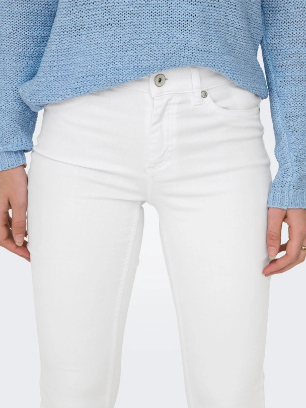 Only Blush midwaist flared jeans - Image 6