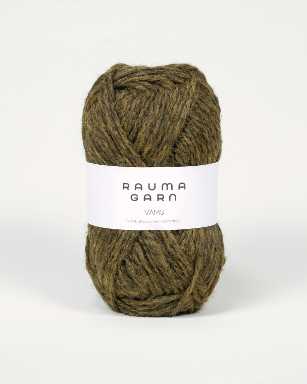 VAMS mosegrønn melert 406